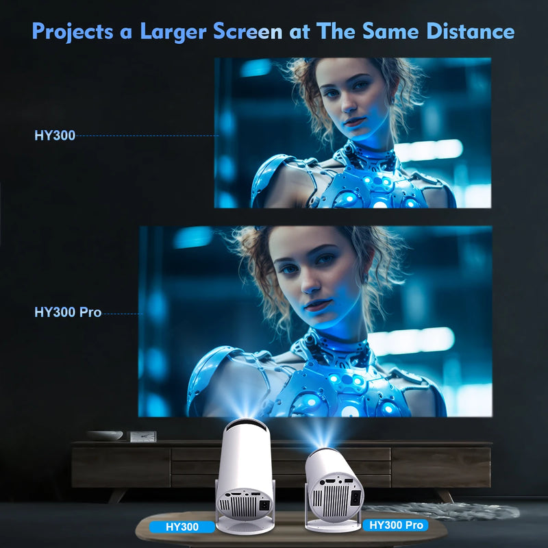 VisionX Pro – Projetor 4K Android 11 com WiFi6 Dual e BT5.0