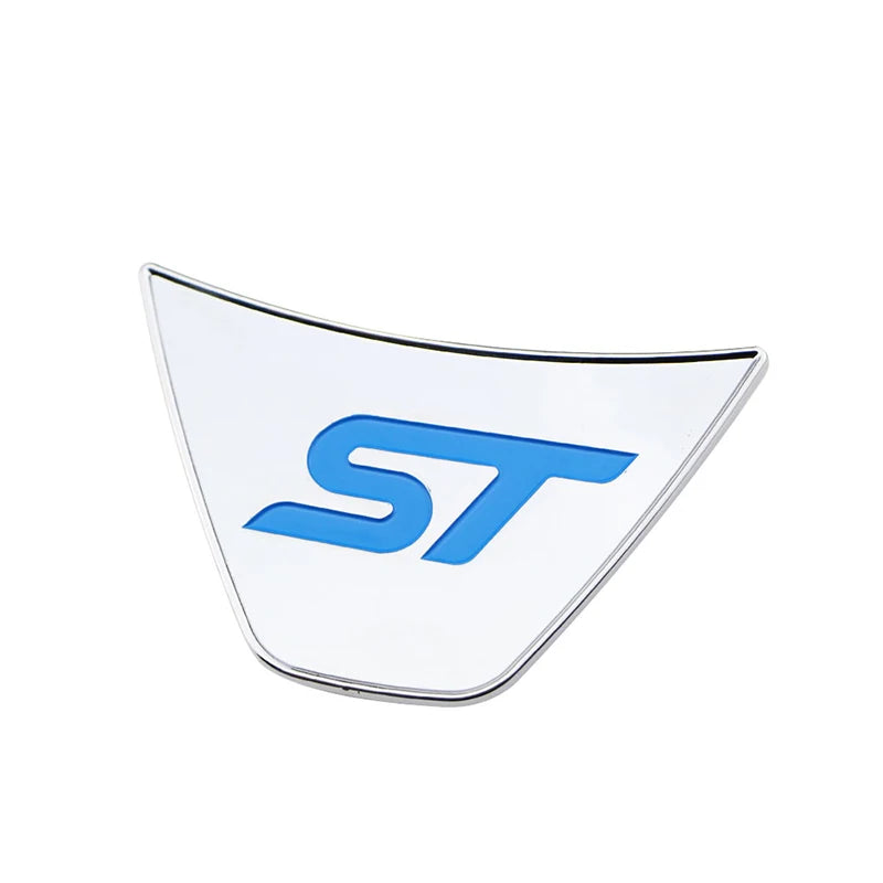 STBadge – Adesivo de Acabamento para Volante com Símbolo ST para Ford Fiesta MK7 (2009-2017) e Ecosport (2012-2017)