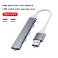 Aubess – Hub USB 3.0 de 4 Portas com Divisor Type-C para PC e Acessórios de Computador - HP OnlineShop