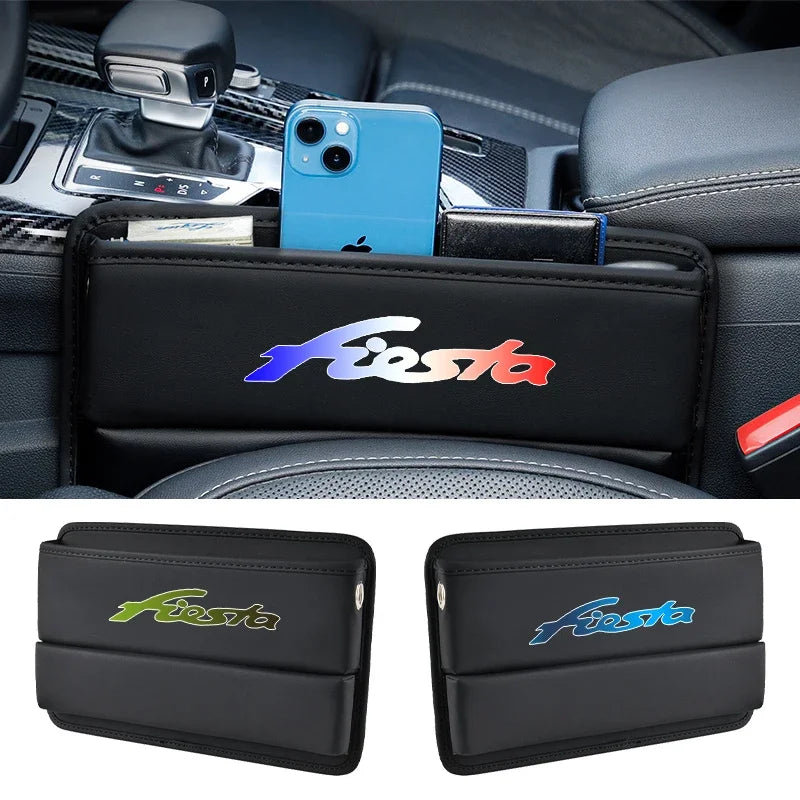 SeatOrganizer Pro – Organizador de Fenda para Banco em Couro para Ford Fiesta (2013-2016)