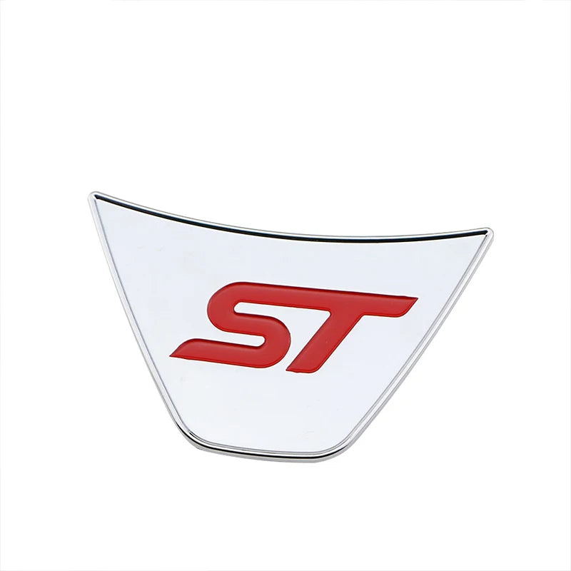 STBadge – Adesivo de Acabamento para Volante com Símbolo ST para Ford Fiesta MK7 (2009-2017) e Ecosport (2012-2017)